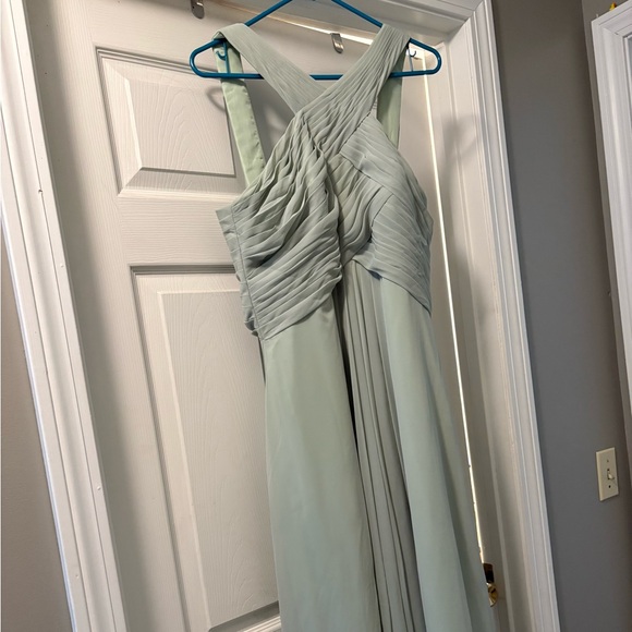 Sage Green Bridesmaid Dress - Picture 1 of 3